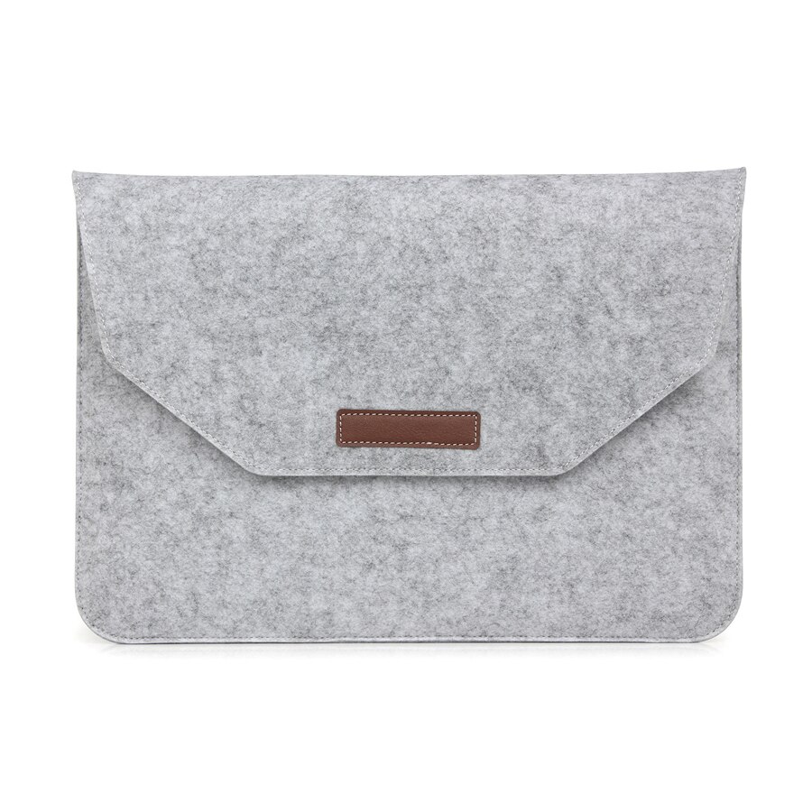 【DM bag factory Store】Wool Felt Laptop Bag 11 13 14 inch Macbook Air Pro Retina For HP Dell Acer Lenovo Notebook Flip Laptop Bag 14 inch. 