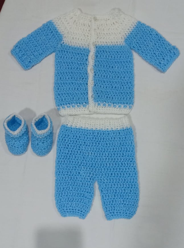 crochet dress for baby boy