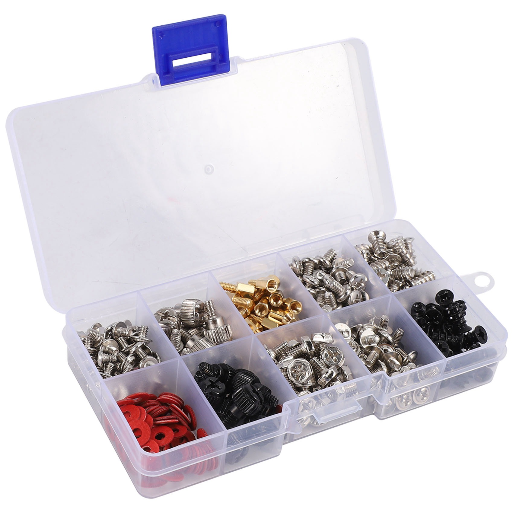 360PCS Personal Computer Screw,Pc Case Screws,Motherboard Standoffs for Hard Drive Pc Case Motherboard Fan Power Graphic