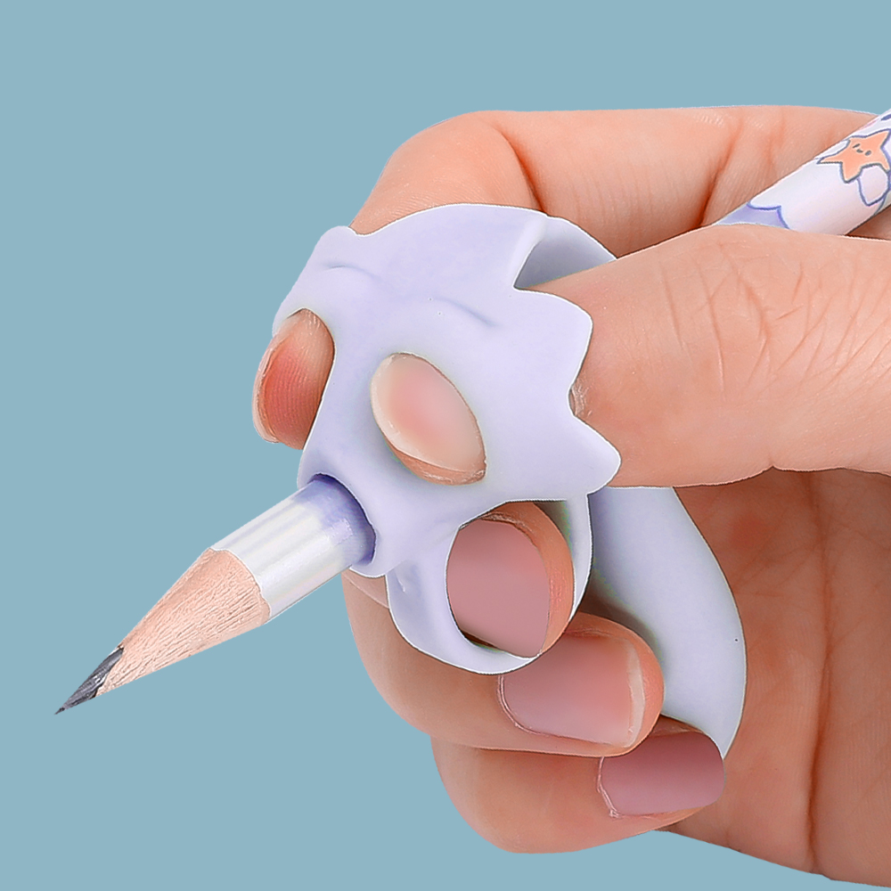 Five-Finger Children Writing Pencil Holder Kids Learning Practise Pen Aid Grip Posture Correction Device Child Writing Tools. 