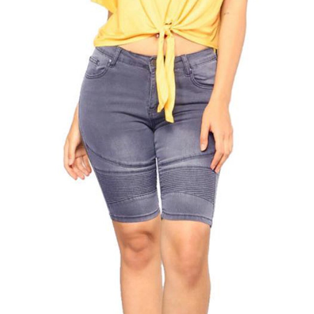 New Denim Bermuda Shorts For Women High 