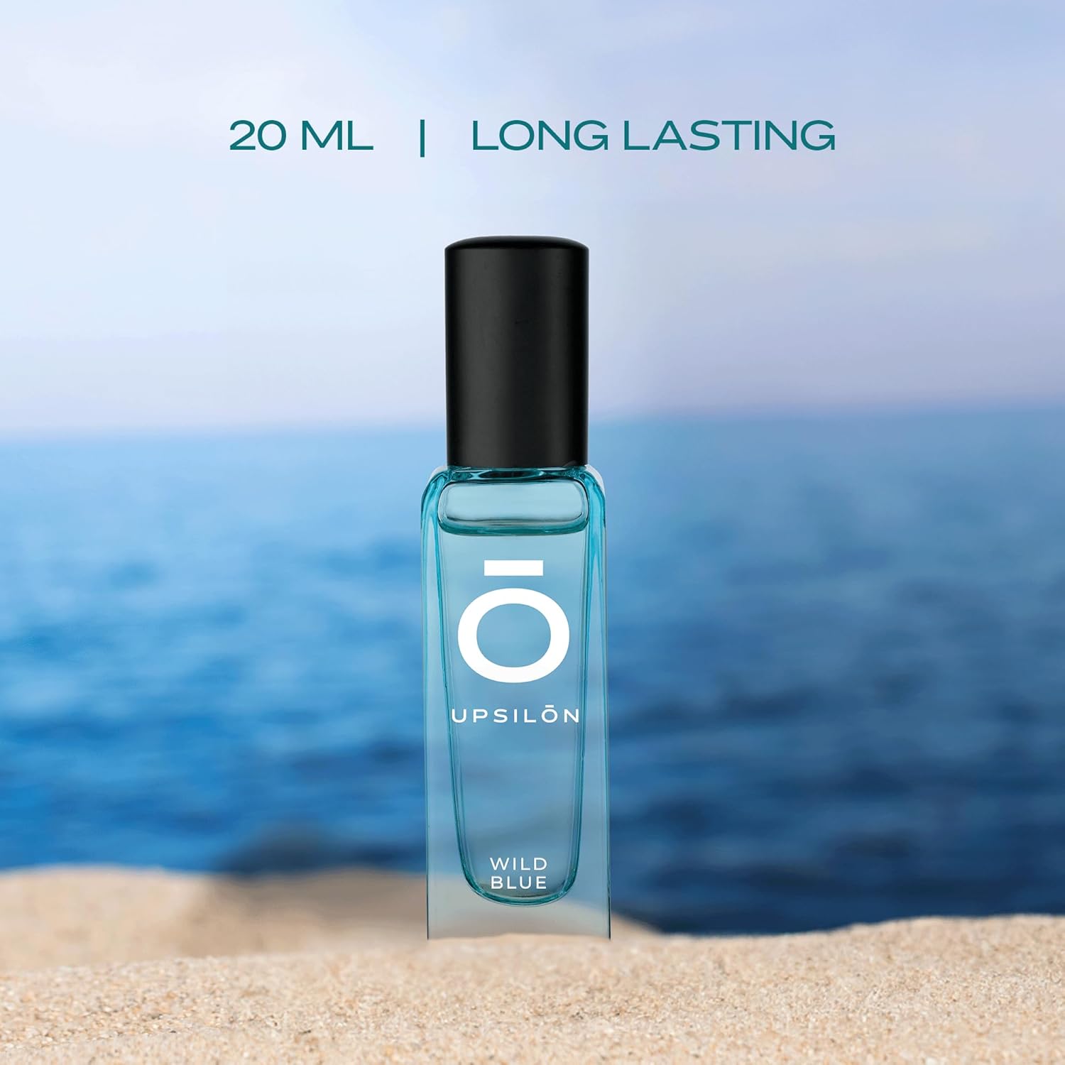 UPSILON Wild Blue Aqua Perfume for Men 20 ml, Eau De Perfume, Long Lasting Fresh & Powerful Fragrance, Mens Perfume Spray, Travel Friendly, Luxury Scent, Pack of 1(FROM INDIA)NUZ. 