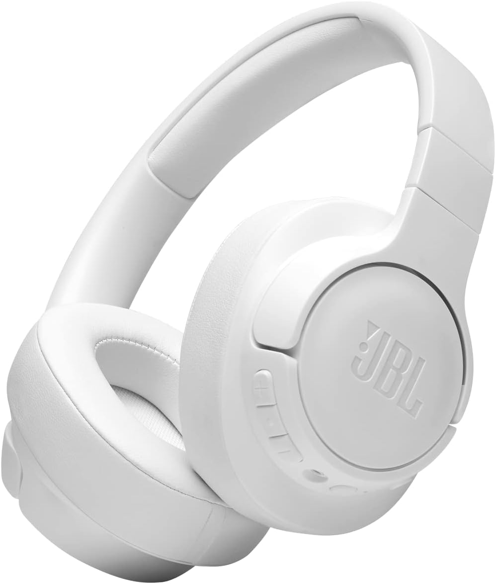 JBL Tune 760NC Wireless Over-Ear Active Noise Cancellation Headphones with Mic, up to 50 Hours Playtime, Pure Bass, Dual Pairing, AUX & Voice Assistant Support. 