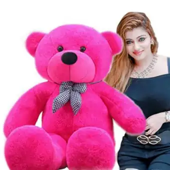 teddy bear 6 feet pink