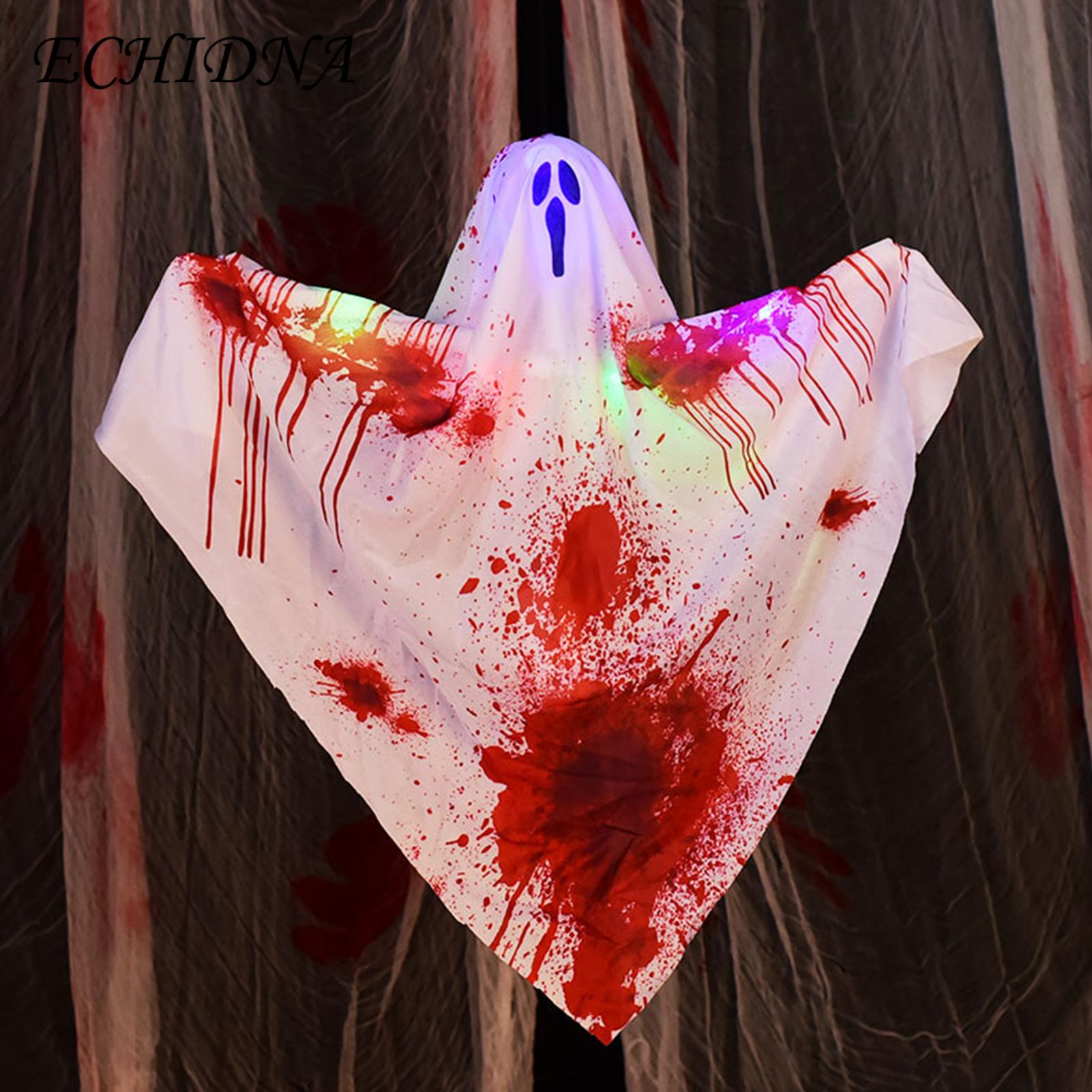 Foam Ball Head Ghost Decoration Spooky Led Ghost Decorations for Halloween Party Haunted House Set of 1/3pcs less Than Ghost Decoration for Halloween. 