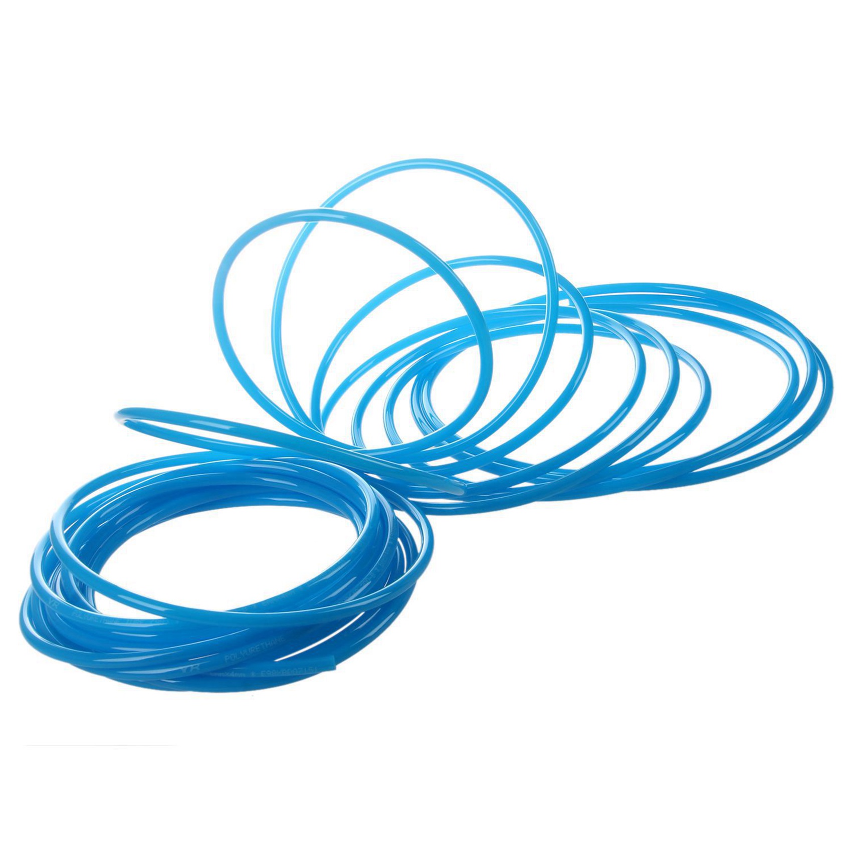 2X 10M 32.8Ft 6mm x 4mm Pneumatic Polyurethane PU Hose Tube Pipe Blue. 