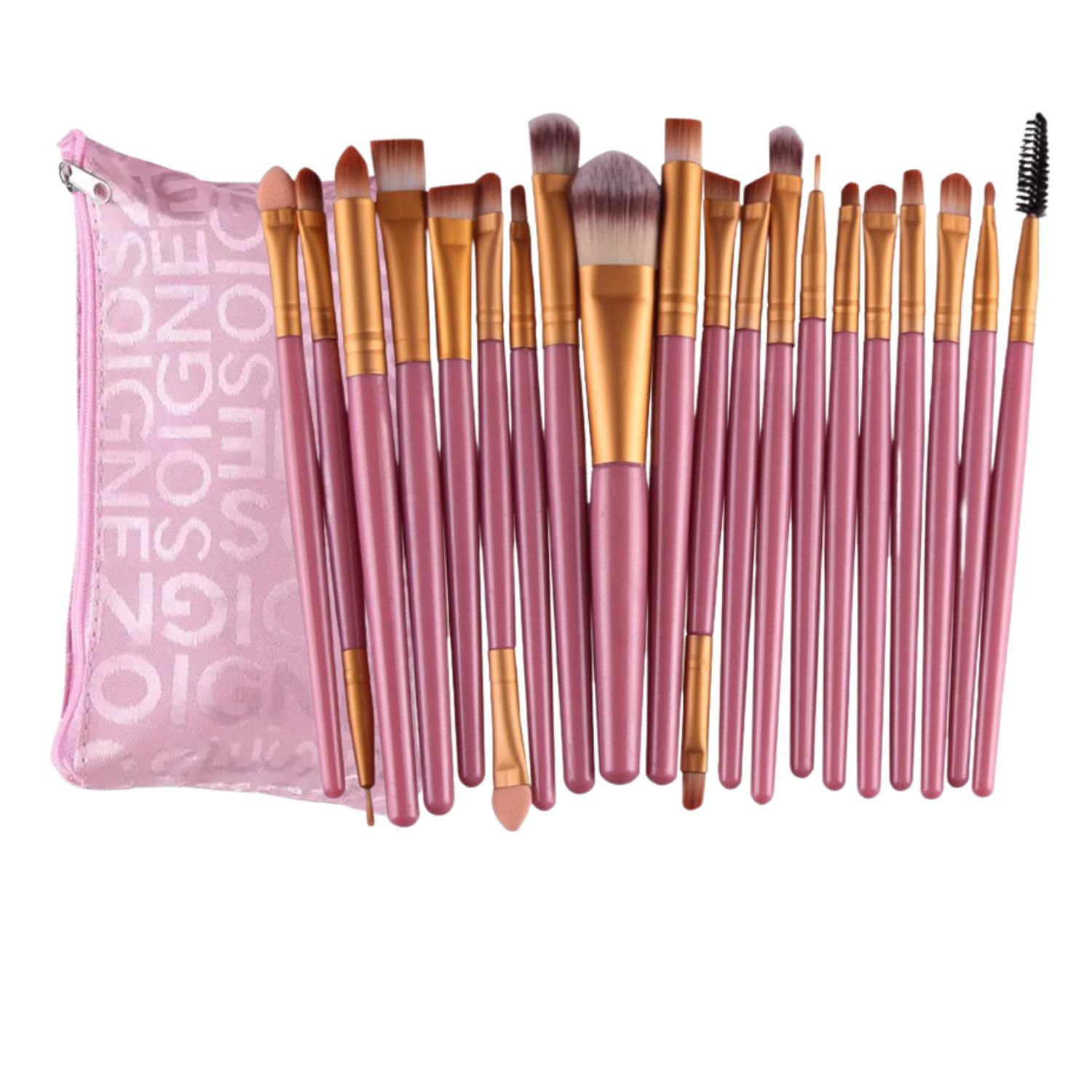 Professional Women Makeup Brush Set – Antibacterial Fibers, Ultra Soft Bristles With Travel Pouch Free Gift | Trending Beauty Essential. 