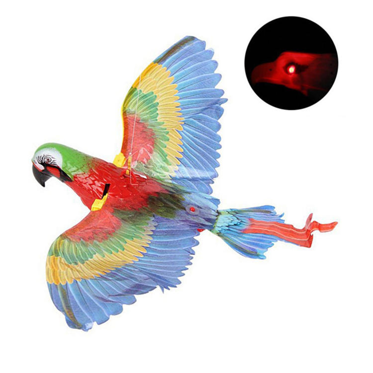 Flying Bird Cat Toy Simulation Bird Interactive Cat Toy Automatic Hanging Eagle Flying Bird Funny Cat Toys for Indoor Cats with Sound and Light well made