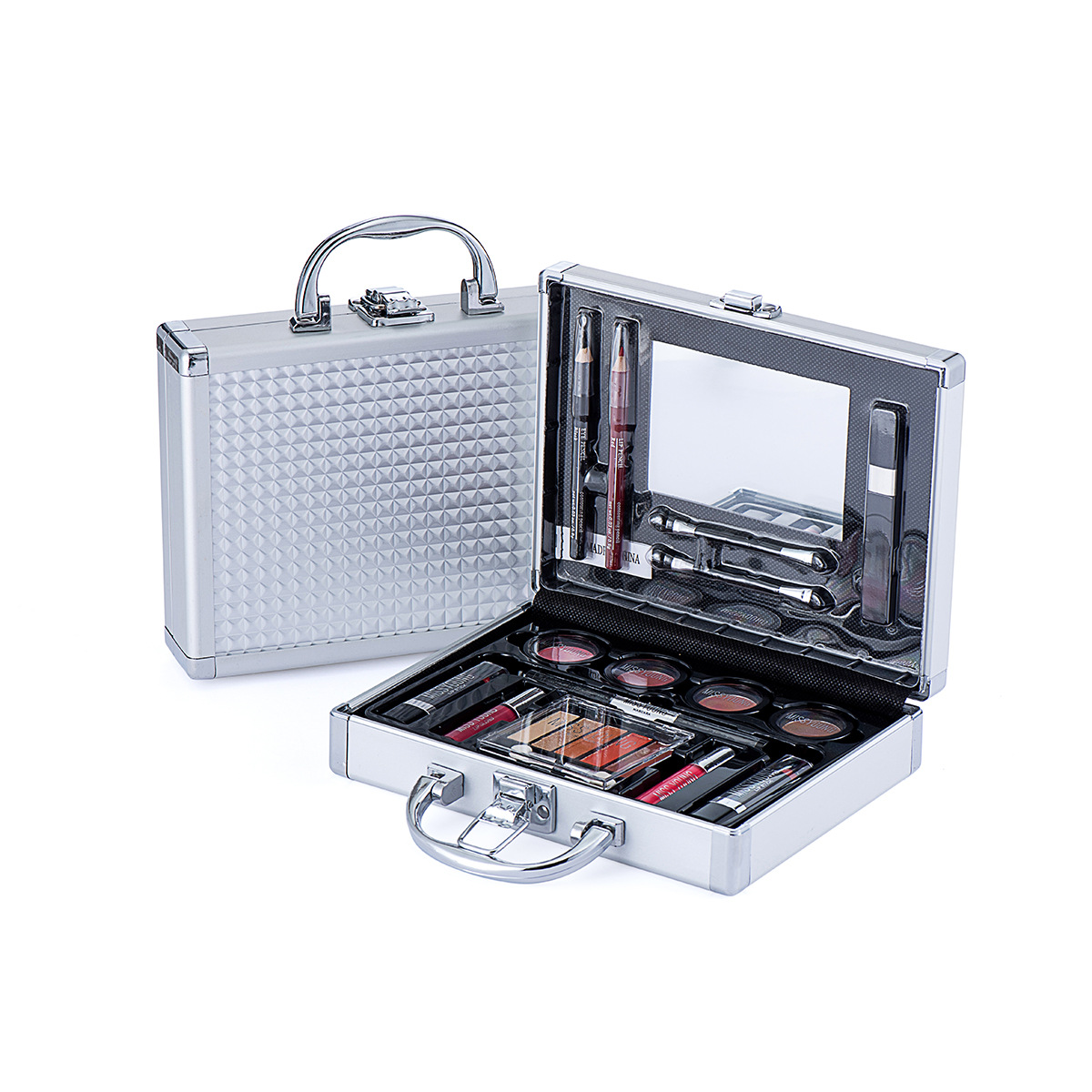 Miss Young Make Up Sets Cosmetics Full Set Eyeshadow Tray Lipstick Matte Pigment for Lip Gloss Mascara Makeup Set for Girls. 