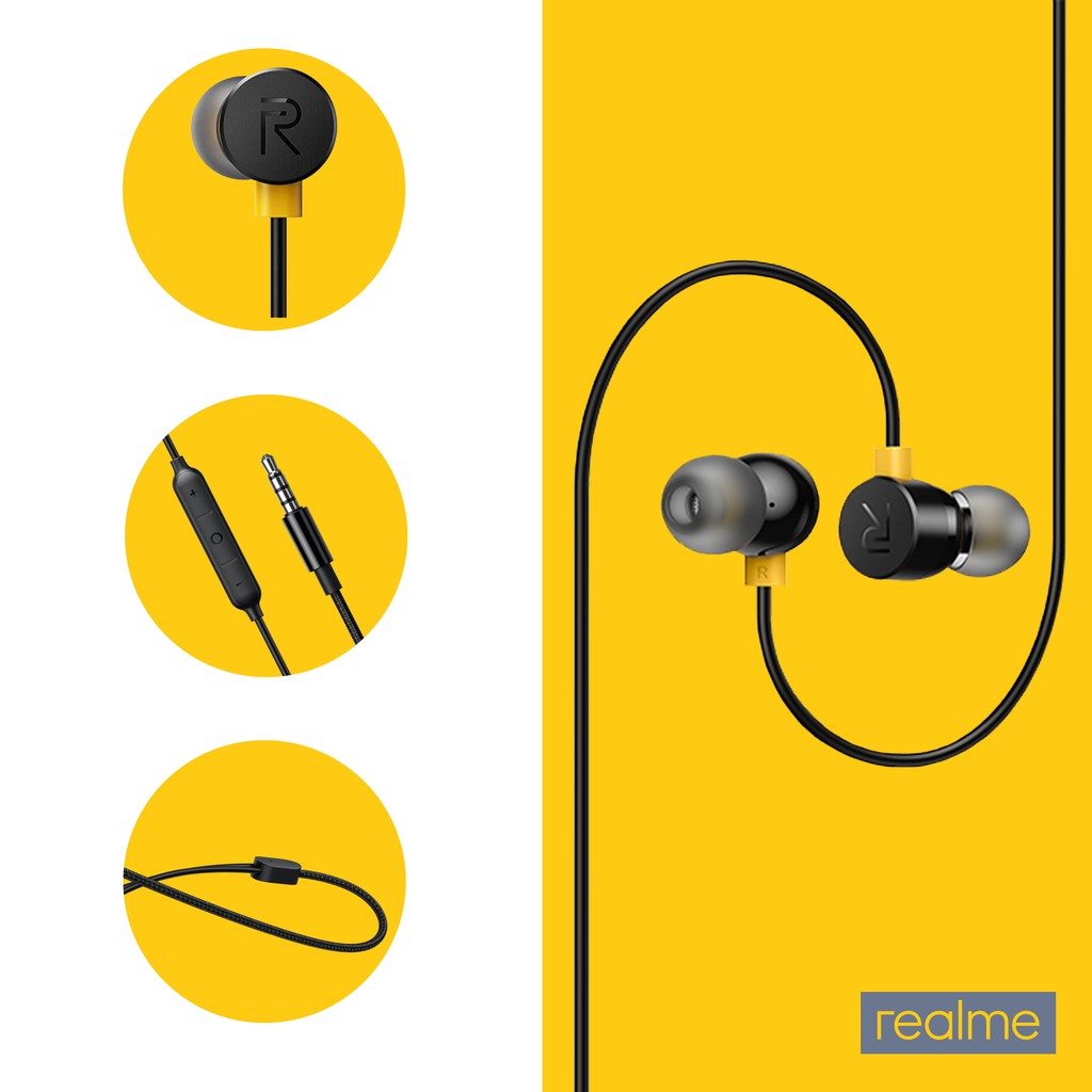 stereo earphones realme