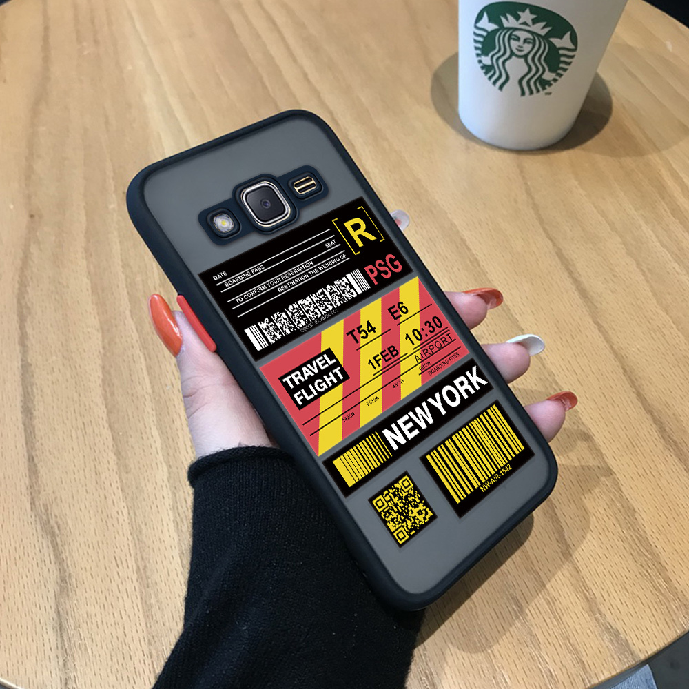 Ucuc For Samsung J2 15 Back Cover Stripe Ticket Graffiti Mobile Phone Case Ultra Thin Full Lens Protection Phone Case For Boy And Girl Buy Online At Best Prices In Srilanka