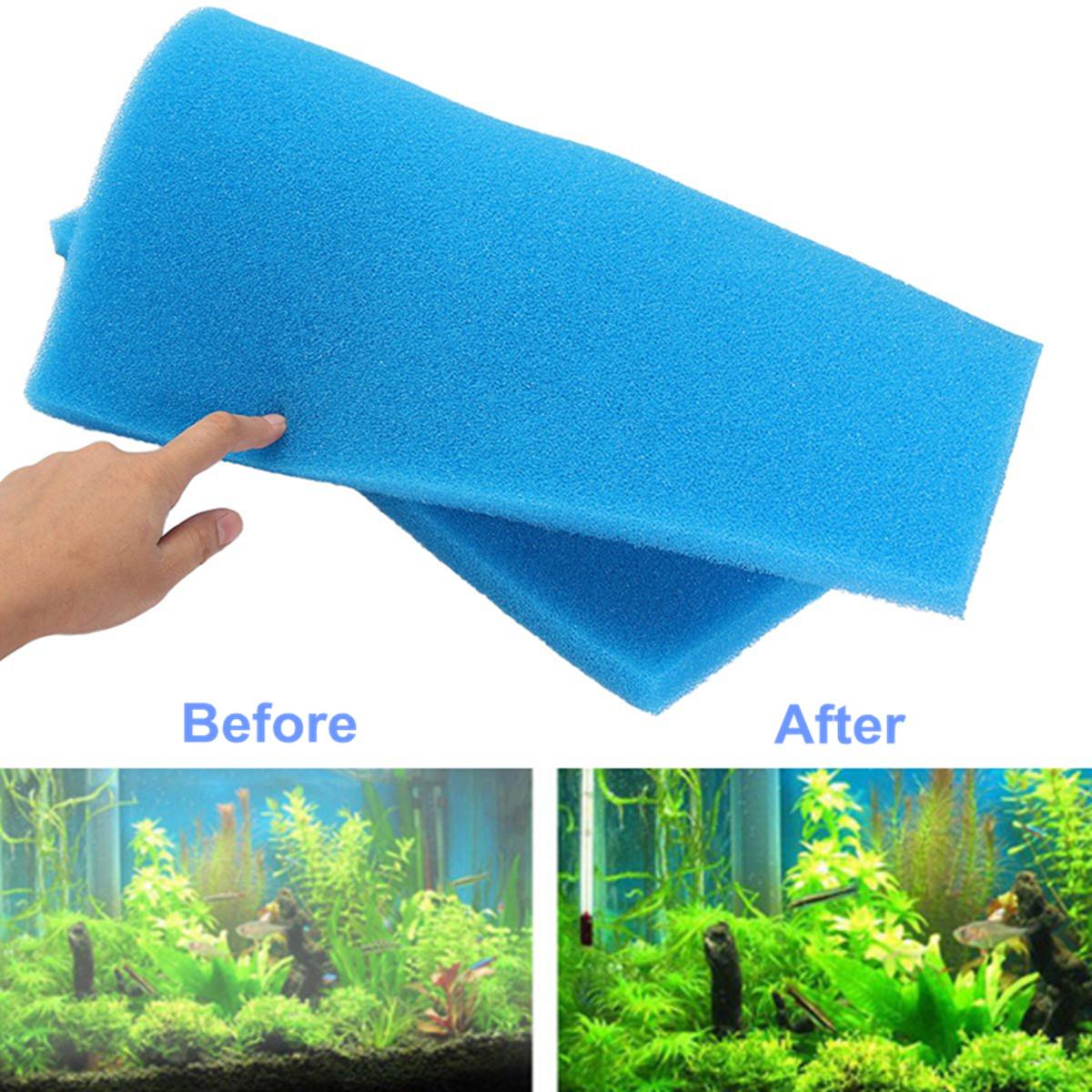 10Pcs Biochemical Filter Foam Pond Filtration Fish Tank Aquarium Sponge ...