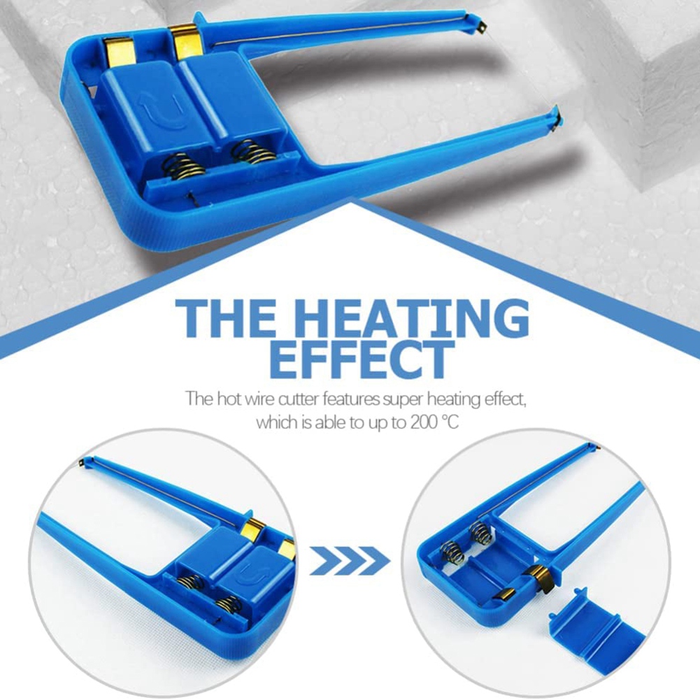 1 Piece Blue Hot Wire Electric Foam Cutter Kit Styrofoam Cutting Tool for DIY Crafts. 