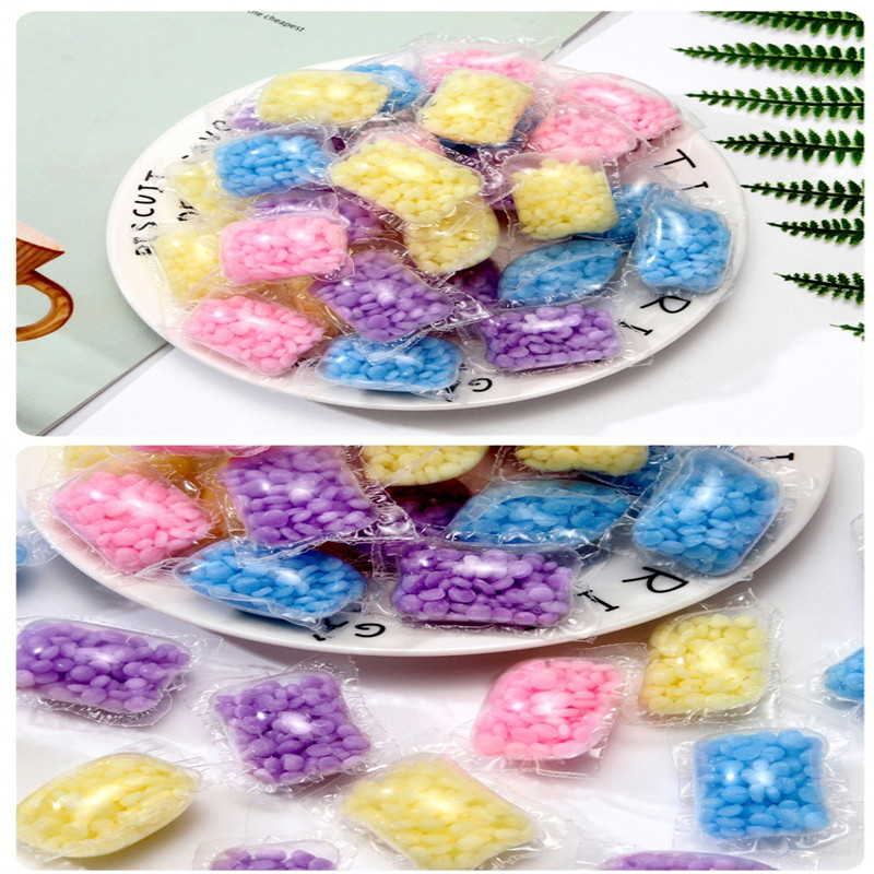Fresh Rose Lavender Fragrance Beads Soft Clothing Diffuser Perfume Laundry Beads Scent Booster in-Wash Clean Clothes. 