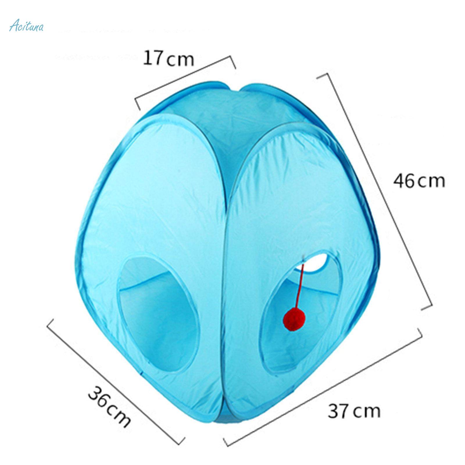 Cat Tents Indoor Cats Passage Cat House Toy for Chewing Small Animals Kitty. 