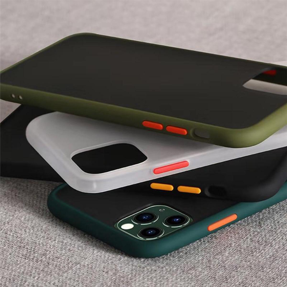 Apple Iphone 11 Pro Max Simple Matte Back Cover For Phone Cases Fashion Ultra-thin Soft Silicone Cover. 