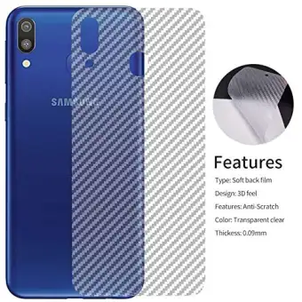 Samsung Galaxy M M Back Sticker Carbon Fiber Screen Protector Buy Online At Best Prices In Srilanka Daraz Lk