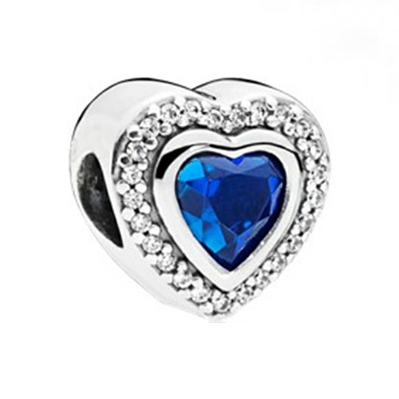 Fit Original Pandora Charms Bracelets DIY Women Jewelry Gift New Glass Heart Balloon Crown Boy Girl Classic Fashion Dangle Beads. 