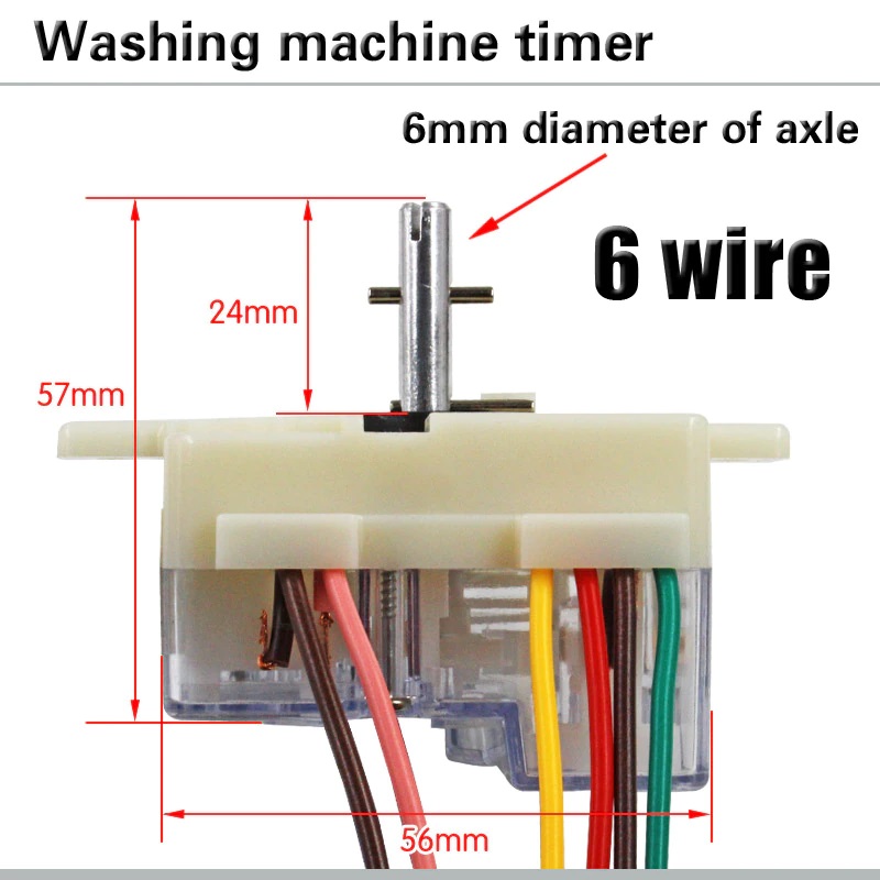 LG Washing Machine 6 Wire Timer. 