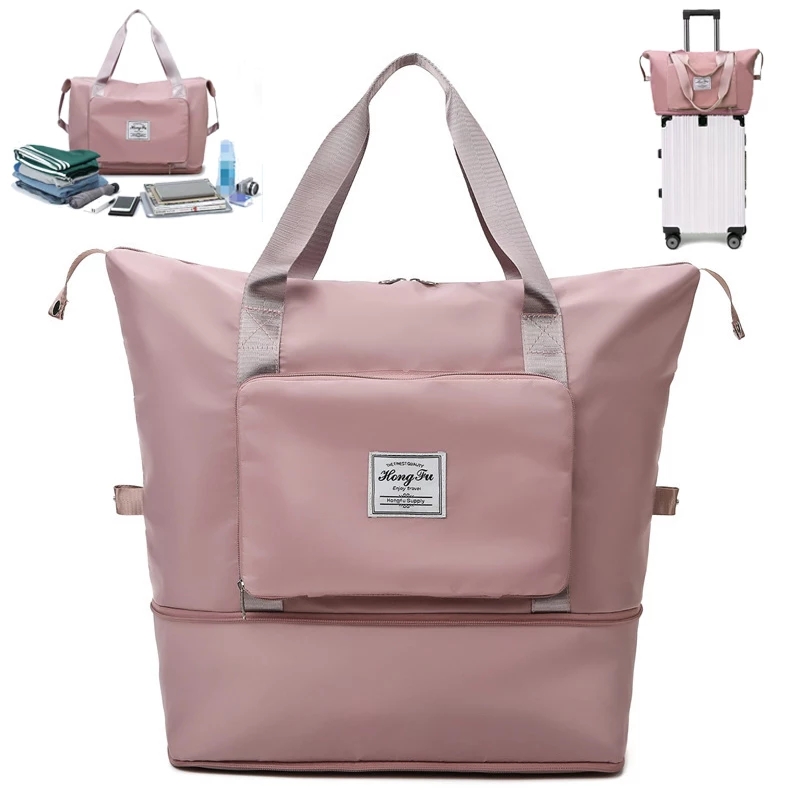 Waterproof Folding Travel Bag Hand Luggage For Men And Women Duffle Bag Travel Storage Bags. 