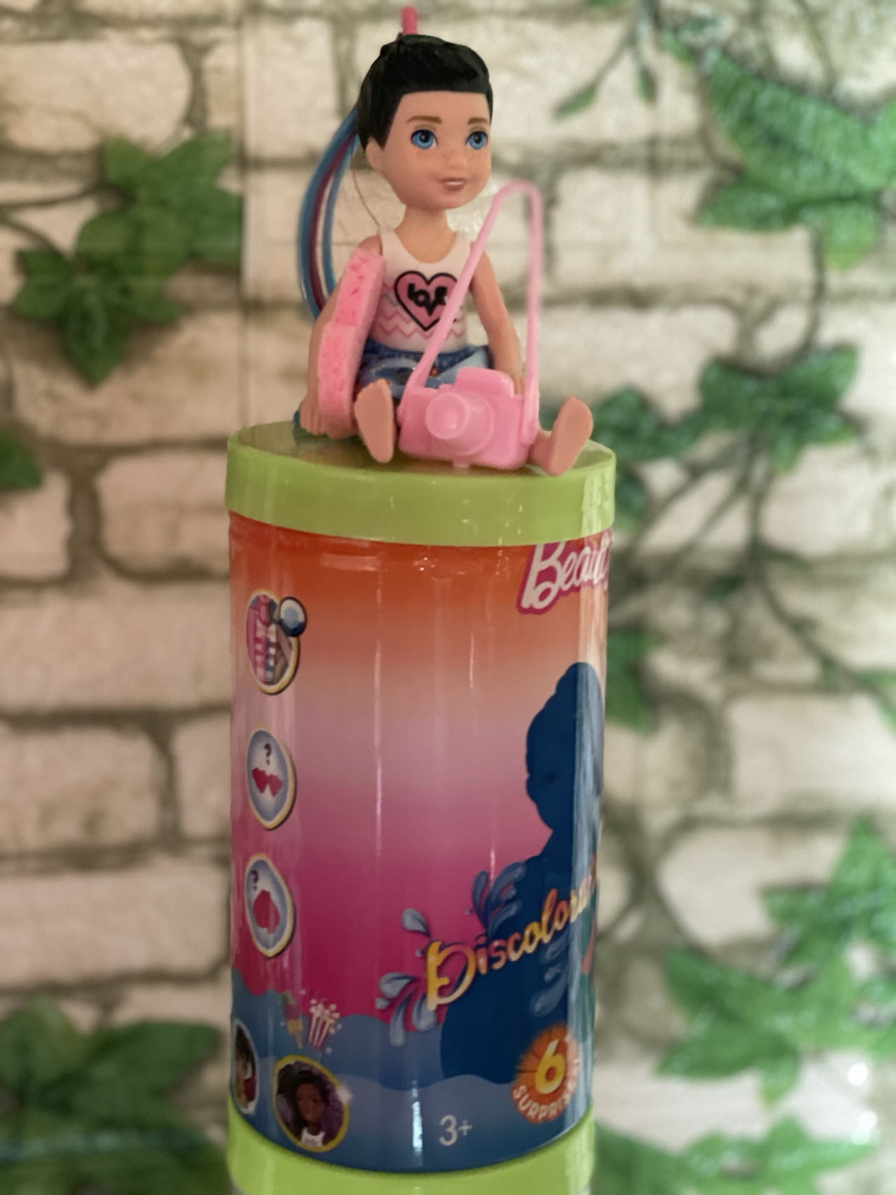 Colour reveal doll beauty barbie discoloration water wash surprise dolls. 
