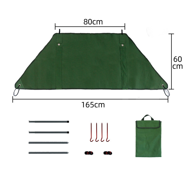folding windbreak