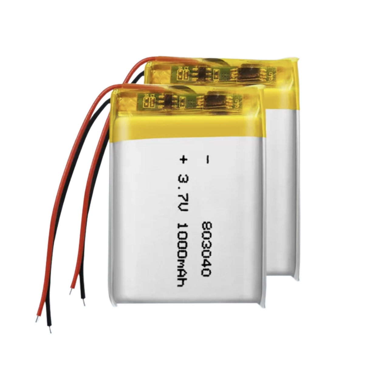 803040 3.7v 1000mAh Li-ion Li-Po Cells Lithium Polymer Rechargeable Battery For Bluetooth GPS MP3 MP4 Recorder. 