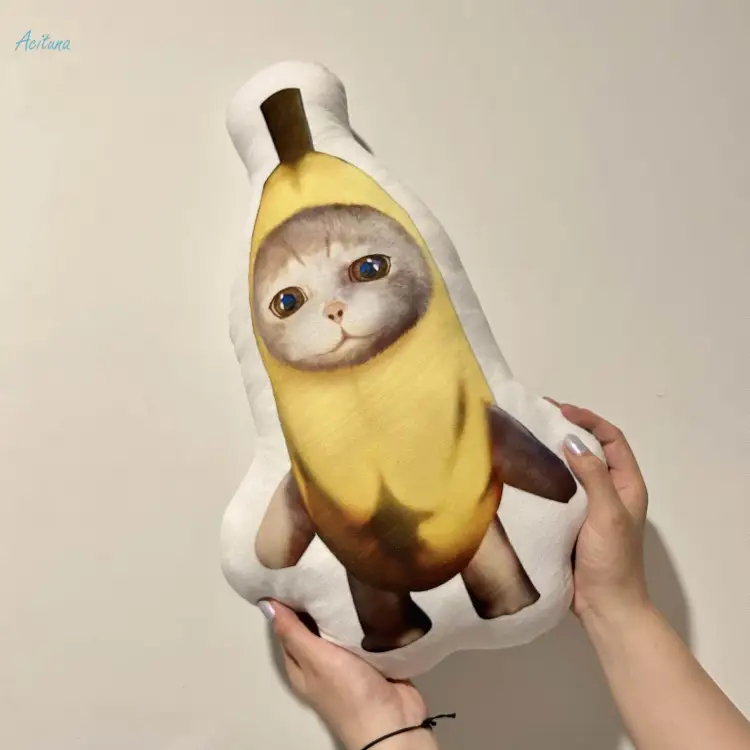 Cat 2025 banana plush