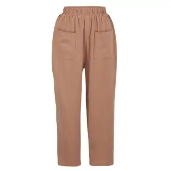 Cotton linen trousers for ladies Clearance