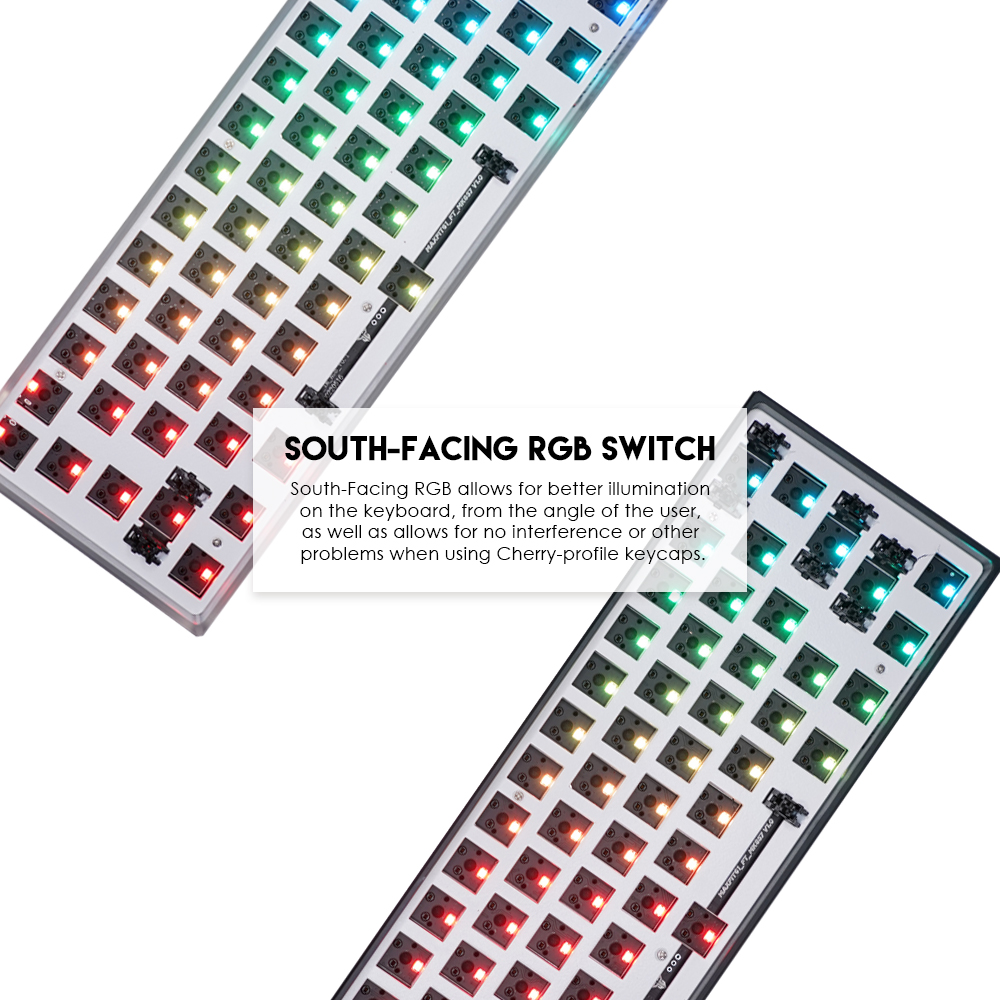 Fantech Maxfit61 mk857 Frost Mechanical keyboard. 