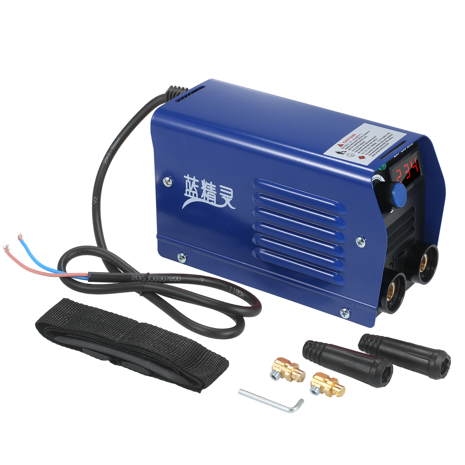 250 Amp Arc Welder Digital Inverter IGBT Stick 220V Mini Portable Electric Welding Machine with LED Display Quick Connector for Beginner