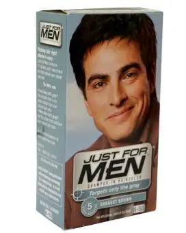 Just For Men Shampoo In Hair Color Darkest Brown 30ml Buy Sell