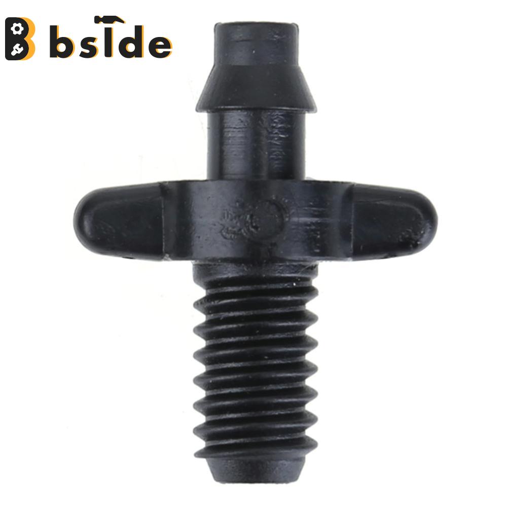 【ZOSR】6mm Male Thread Single Barbed 4/7mm PVC Hose Connector Home Garden. 