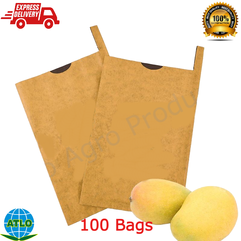 Mango Cover Paper Bags 10/25/100 pcs/ Atlo Agro Products Home Gardening/ Tjc mango cover Bags/Mango Bags/Mango Cover Bags/Aba Baga. 