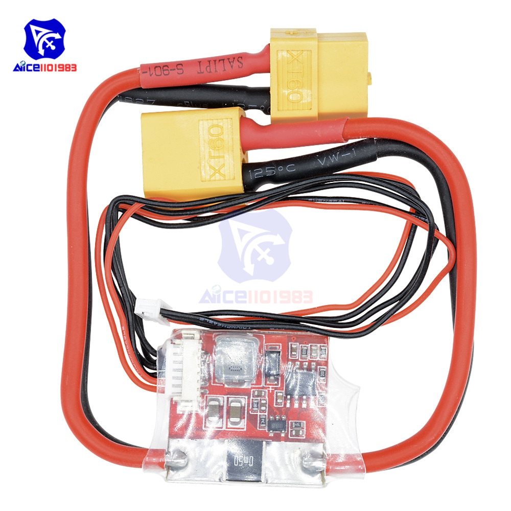 【happy one】APM 2.5 2.6 2.8 Pixhawk Power Module 90A with 5.3V DC BEC XT60 Adapter for RC Parts