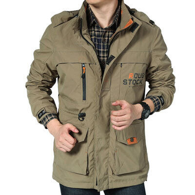 viviking Men’s outdoor hooded jacket. 
