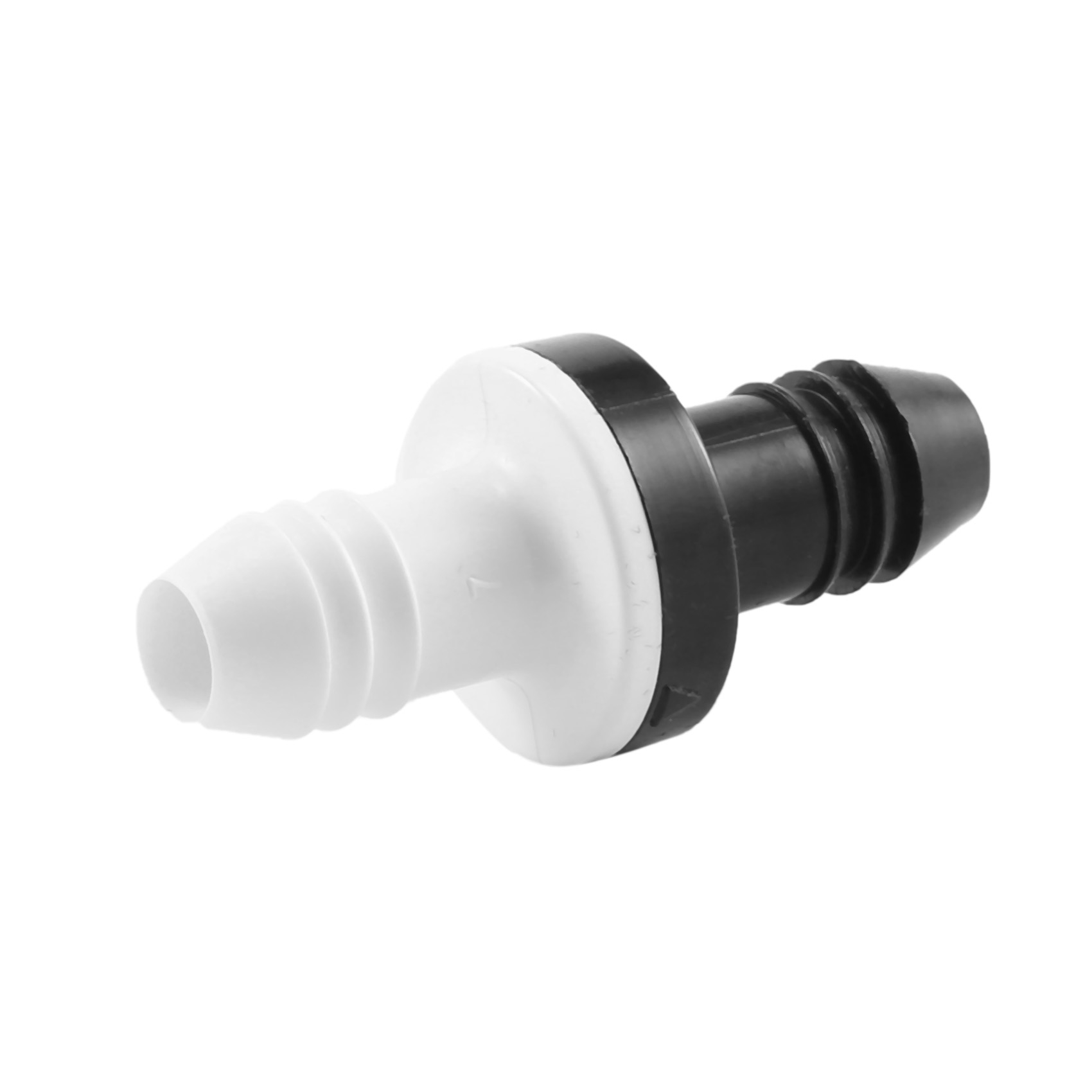 JDXHLAU 6Pcs 3/8 Inch 10mm Inline Abs One Way Water Non Return Check Valve for Fuel Gas Liquid Air. 