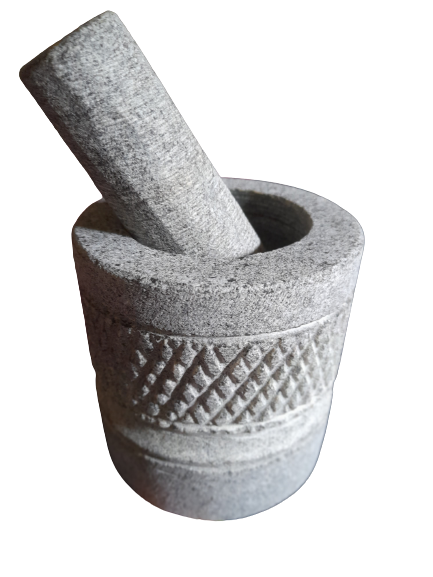 Gal wangediya small size ( ගල් වංගෙඩිය කුඩා ප්‍රමාණය ) Mortar and pestle small. 