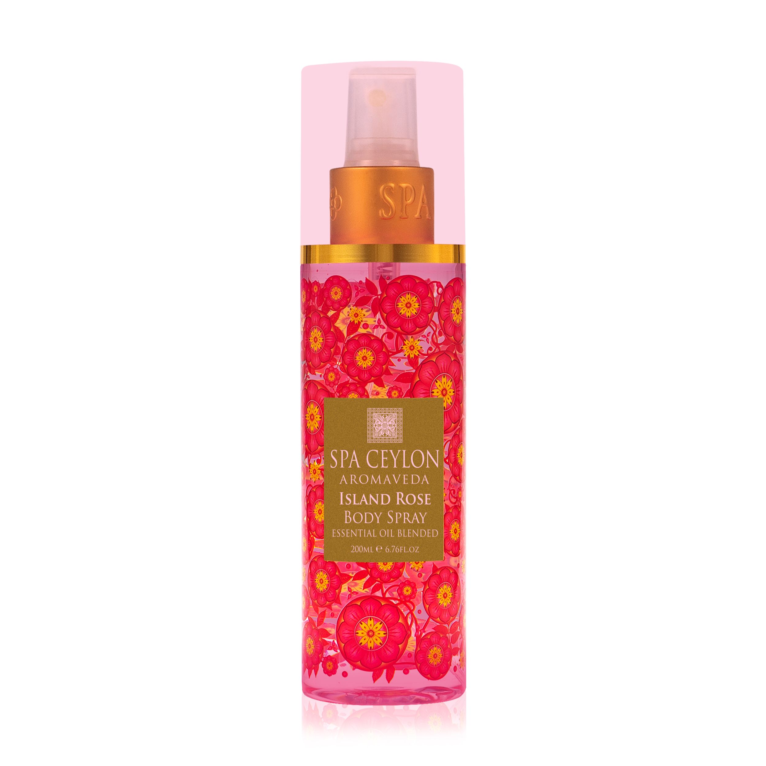 Spa Ceylon Island Rose Body Spray- 200ml