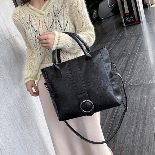 soft leather cross over bolsa