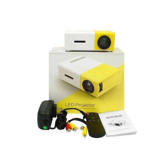 YG300 Portable LED Projector Home Cinema. 