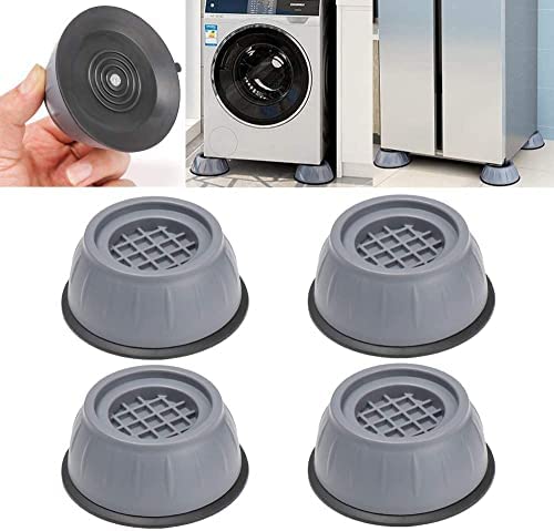 4pcs/set Anti Vibration Feet Pads Washing Machine Rubber Mat Dryer Fixed Non-slip Pad Fridge Stand Legs For Washing Machine. 