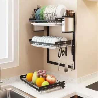 Featured image of post Wall Mounted Dish Rack Sri Lanka - However, you can use any of the racks as an alternative to draining your chopping board.