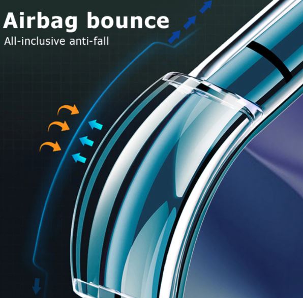 Iphone 5/5s Protective Thick Balloon Back Cover Air Bag Anti Shock Clear Transparent Back Case For Iphone 5/5S. 