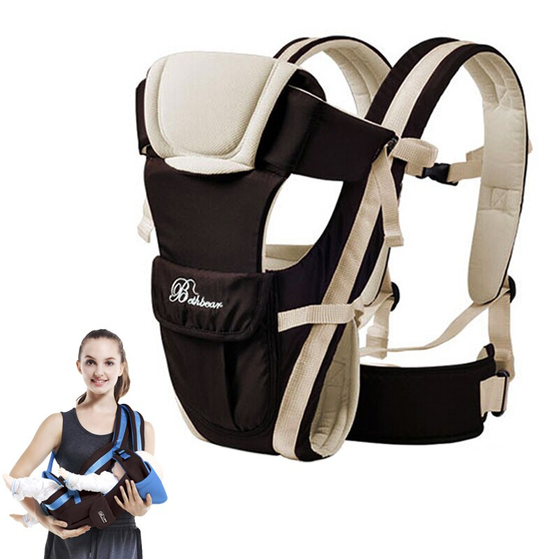 Baby Carrier 0-30 Months Breathable Front Facing 4 in 1 Infant Comfortable Sling Backpack Pouch Wrap Baby  KUBB | KU5035 |. 