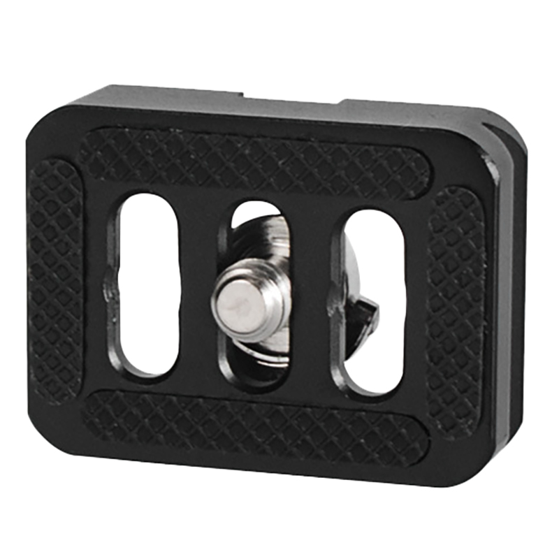 Quick Release Plate for Sirui Tripod with C-10,C-10X,E-10,E-20 Ball Heads and for 3T-35R/T005 Series Tripod Kits 2PCS. 