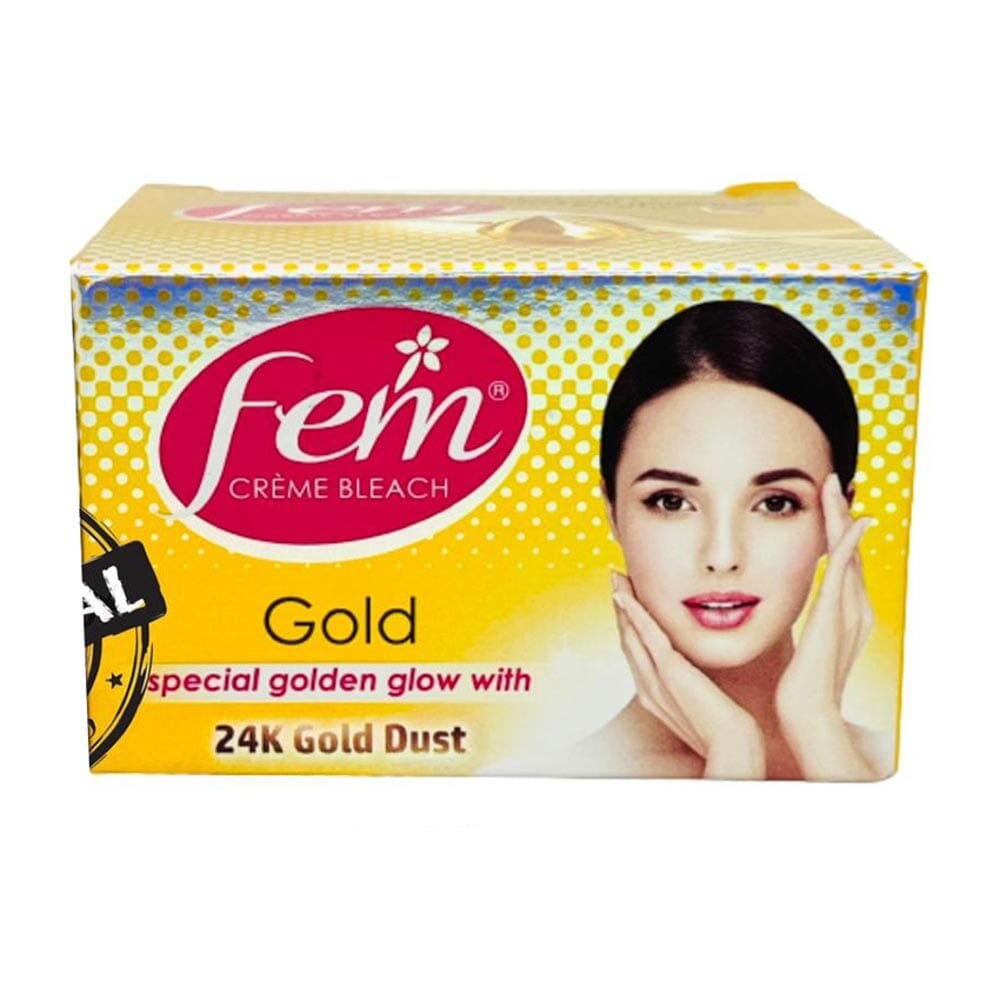 Fem Gold Creme Bleach With Real Gold 24g