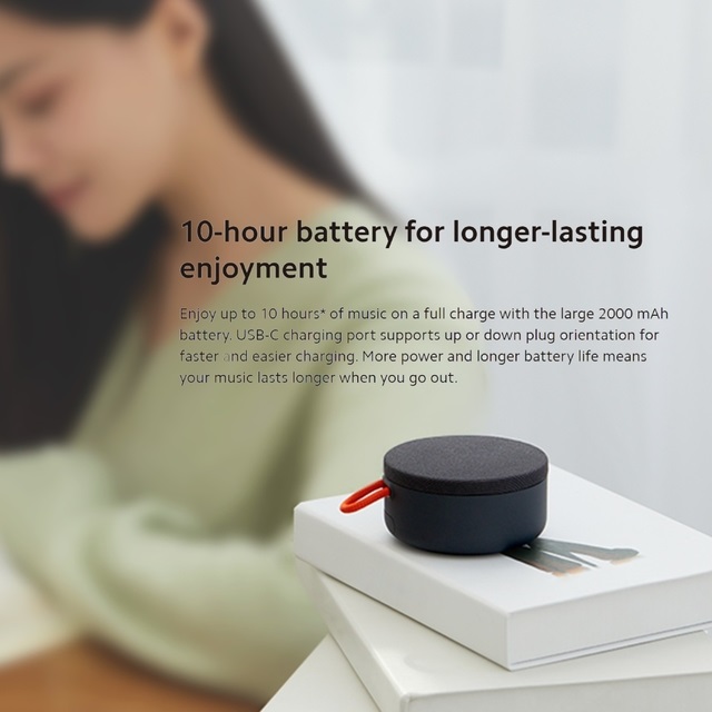 Xiaomi Mi Mini Portable Powerful Outdoor Bluetooth Speaker - 100% Genuine MI. 