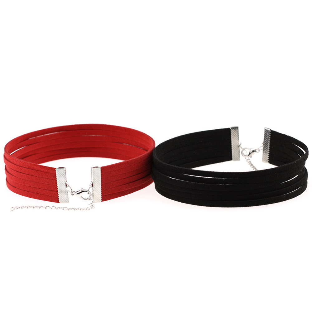 Gothic Multilayer Choker Lobster Clasp Gothic Party Club Pub Women's Necklace. 