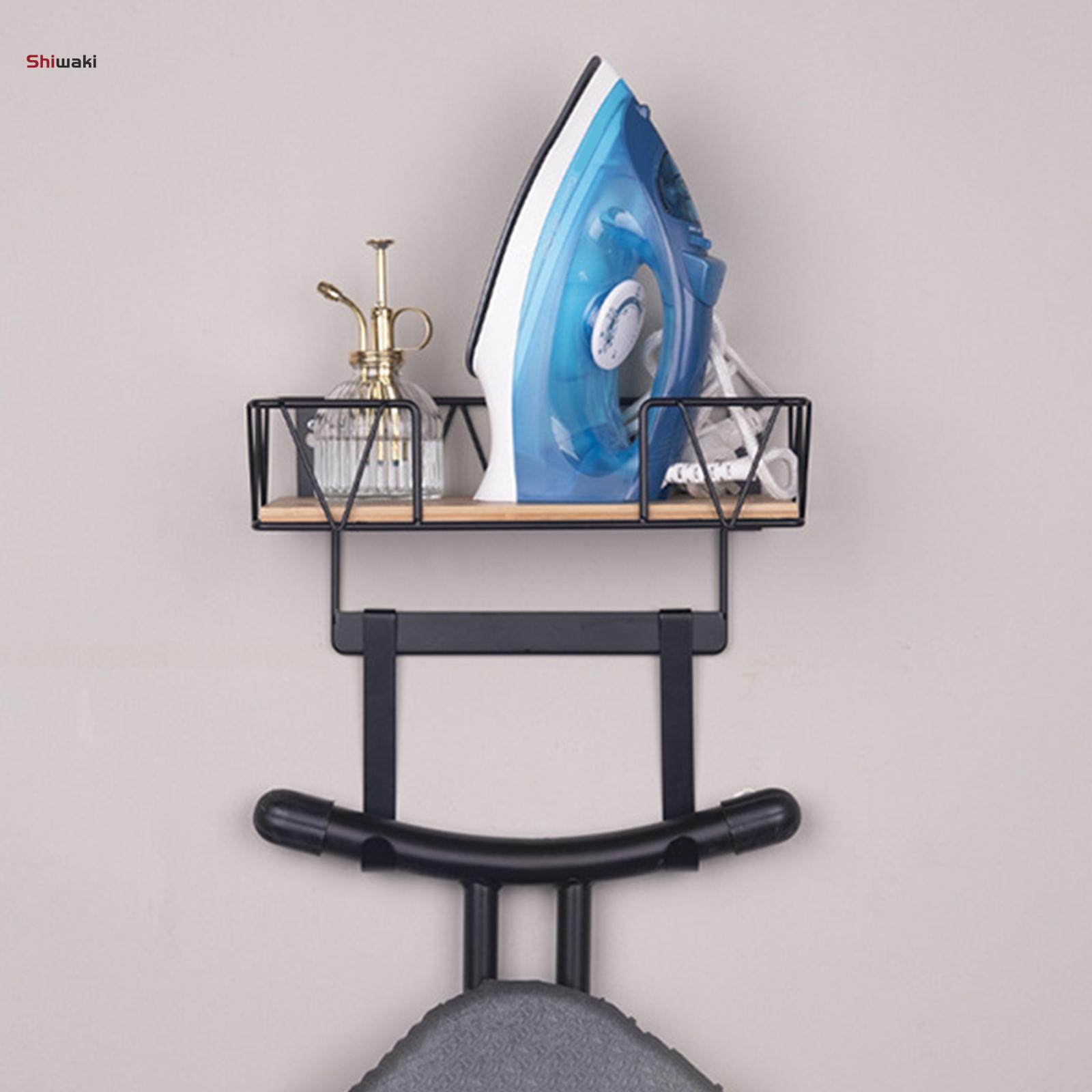 Ironing Board Holder Large Storage Rack Iron Holder Shelves for Laundry Room